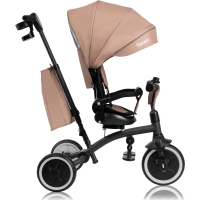 LIONELO Trojkolka 2v1 Tris Plus Beige Sand
