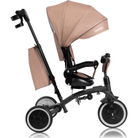 LIONELO Trojkolka 2v1 Tris Plus Beige Sand