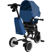 LIONELO Trojkolka 2v1 Tris Plus Blue Denim