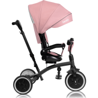 LIONELO Trojkolka 2v1 Tris Plus Pink Rose
