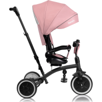 LIONELO Trojkolka 2v1 Tris Plus Pink Rose