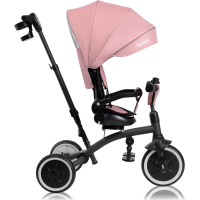 LIONELO Trojkolka 2v1 Tris Plus Pink Rose