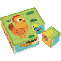 2Kids Toys Drevené kocky Farma