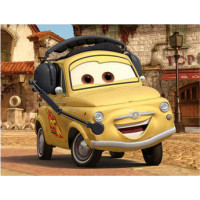 Dino Drevené kocky Cars vo svete