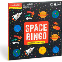 Mudpuppy Magnetická dosková hra Vesmírne bingo