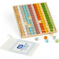 Bigjigs Toys Vzdelávacia tabuľka - násobilka