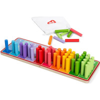 Bigjigs Toys Dúhové počítacie tyčinky