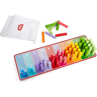 Bigjigs Toys Dúhové počítacie tyčinky