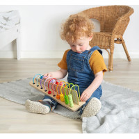 Bigjigs Toys Dúhové počítadlo