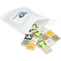 Bigjigs Toys Domino lesné zvieratká