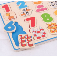 Bigjigs Toys Počítacie puzzle 2