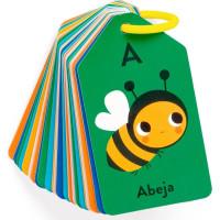Mudpuppy ABC španielsko-anglickej karty na krúžku 27 ks