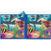 Mudpuppy Magnetické puzzle Hlbiny morí 2x20 dielikov