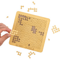 EscapeWelt Drevené puzzle Výzva