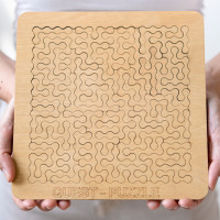 EscapeWelt Drevené puzzle Výzva