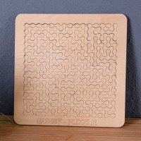 EscapeWelt Drevené puzzle Výzva