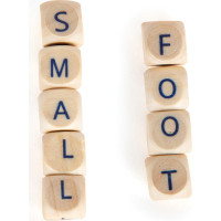 small foot drevená hra Tvorenie s písmenkami