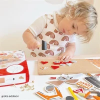 Bigjigs Toys Kreatívna zatĺkacia hra doprava