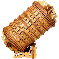 EscapeWelt Drevený hlavolam Cryptex