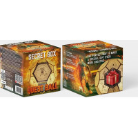EscapeWelt 3D Drevená skladačka Quest Ball zložená
