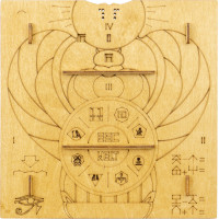 EscapeWelt 3D drevená mechanická skladačka hlavolamu Pyramída