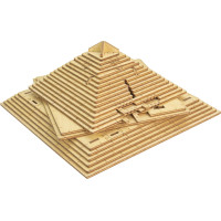 EscapeWelt 3D drevená mechanická skladačka hlavolamu Pyramída