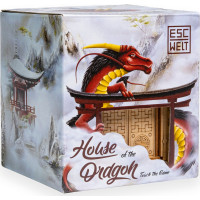 EscapeWelt Drevený hlavolam Dračí dom