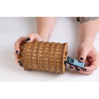 EscapeWelt Drevený hlavolam Cryptex