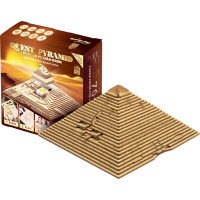 EscapeWelt 3D drevená mechanická skladačka hlavolamu Pyramída
