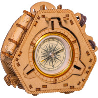 EscapeWelt 3D drevený hlavolam "Blackbeard&#39;s Compass