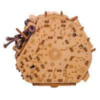 EscapeWelt 3D drevený hlavolam "Blackbeard&#39;s Compass
