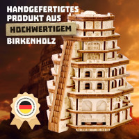EscapeWelt Drevený hlavolam Quest Tower