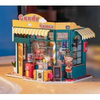 RoboTime 3D miniatúra domčeka Cukráreň