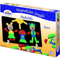 Detoa Magnetické puzzle Medvede
