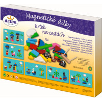 Detoa Magnetické dieliky Krtko na cestách