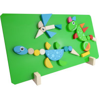 Detoa Magnetické puzzle DINO