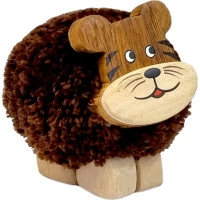 2Kids Toys Drevená figúrka XL pompon Tiger