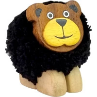 2Kids Toys Drevená figúrka XL pompon Medveď