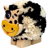 2Kids Toys Drevená figúrka XL pompon Krava