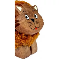 2Kids Toys Drevená figúrka XL pompon Mačka