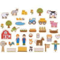 Bigjigs Toys Magnetky farma