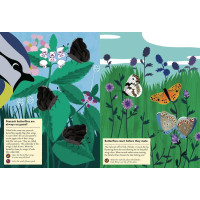 Chronicle Books Kniha aktivít so samolepkami my nature Motýle sveta