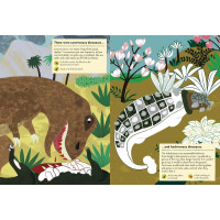 Chronicle Books Kniha aktivít so samolepkami V čase dinosaurov