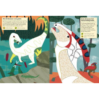 Chronicle Books Kniha aktivít so samolepkami V čase dinosaurov
