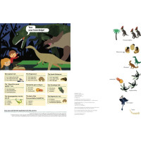 Chronicle Books Kniha aktivít so samolepkami V čase dinosaurov