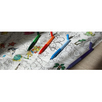 Pexi Maľovacie obrusy 3 ks - Jednorožce (Unicorns)