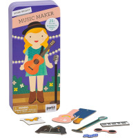 Petit Collage Magnetické puzzle Muzikantka