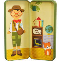 Petit Collage Magnetické puzzle Archeológ