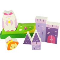 Bigjigs Toys Magnetické vertikálne puzzle zámok