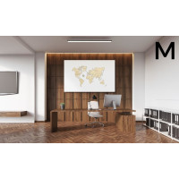 Wooden City 3D puzzle - Mapa sveta